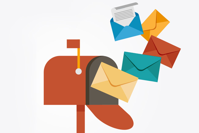 Mail message graphic